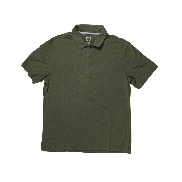 Proto101 Classic Polo Shirt - Sage/Olive Green Heather - Men's Large - Picture 2 of 6